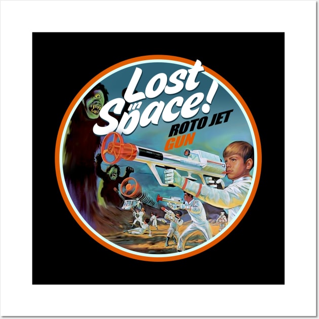 Lost in Space Retro Wall Art by Trazzo